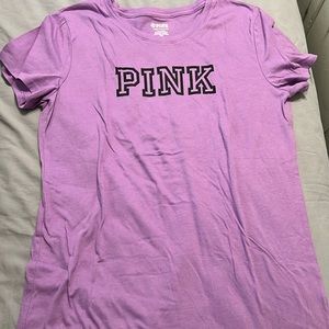 PINK cotton tee